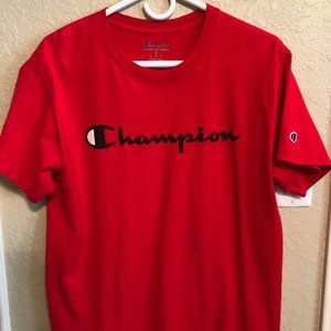 Red Champion t-shirt - Medium